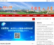 吉林人才网 网站截图