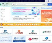 广西人才网 网站截图