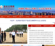 安庆文明网 网站截图